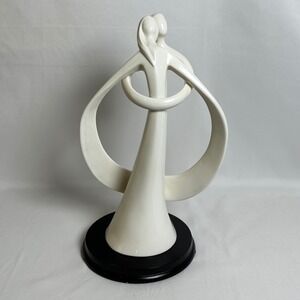 VTG Circle of Love Kim Lawrence Enesco "Ever-Faithful" 113959 figurine and stand